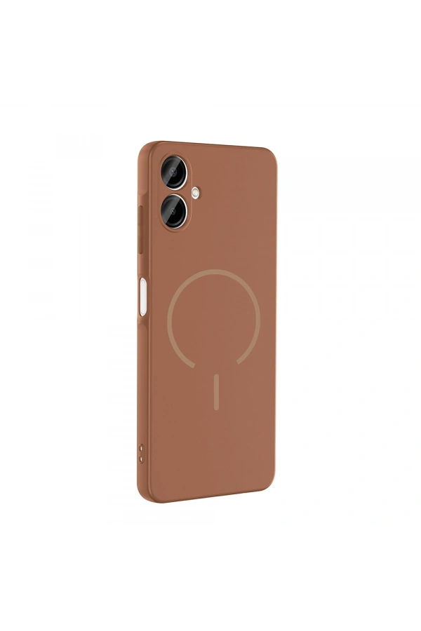Galaxy A06 Kılıf M-safe Şarj Özellikli Zore Meta Kapak