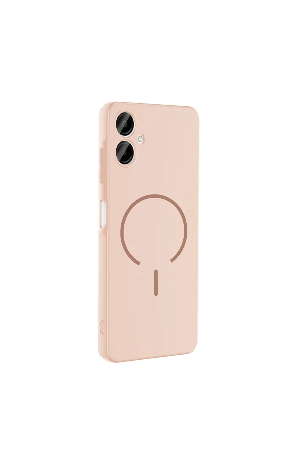 Galaxy A06 Kılıf M-safe Şarj Özellikli Zore Meta Kapak
