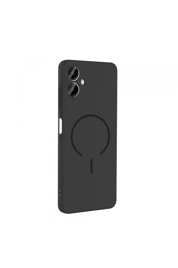 Galaxy A06 Kılıf M-safe Şarj Özellikli Zore Meta Kapak