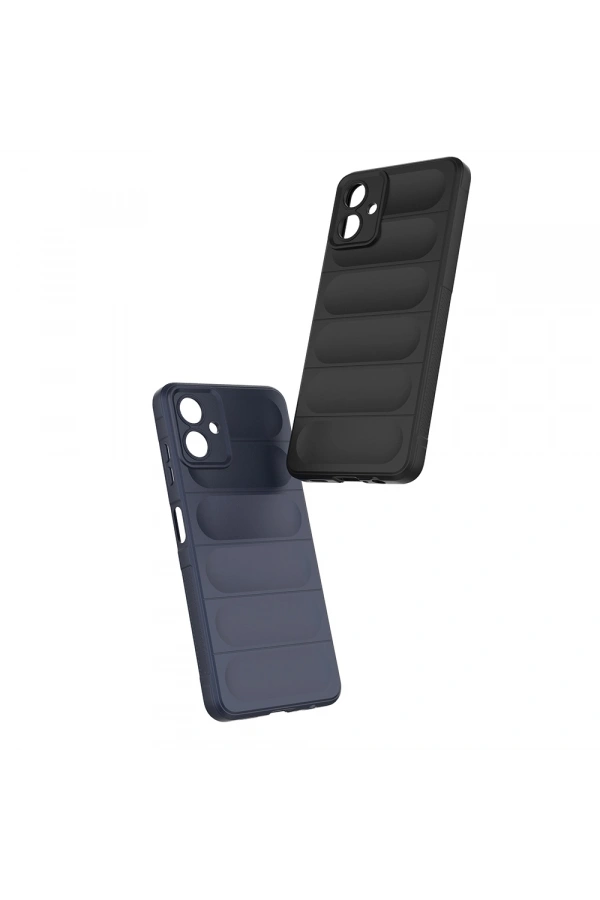 Galaxy A07 Kılıf Esnek TPU Oyuklu Arka Yüzey Tasarımlı Zore Etnik Silikon Kapak