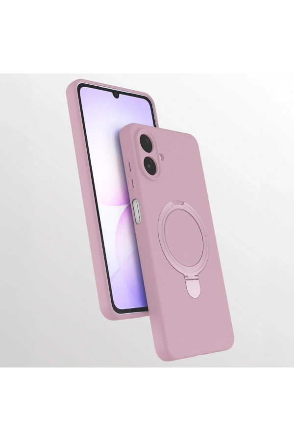 Galaxy A07 Kılıf M-safe Şarj Özellikli Standlı Zore Samara Kapak