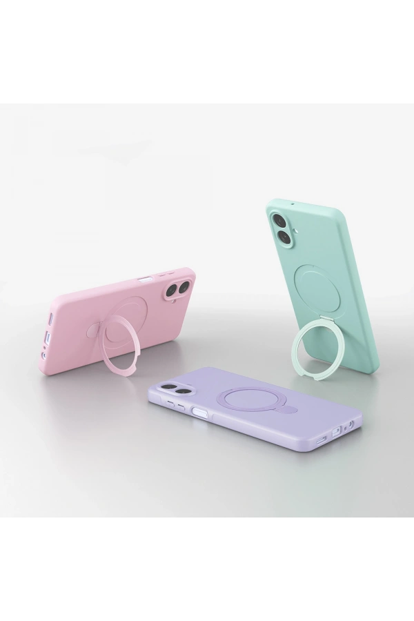 Galaxy A07 Kılıf M-safe Şarj Özellikli Standlı Zore Samara Kapak