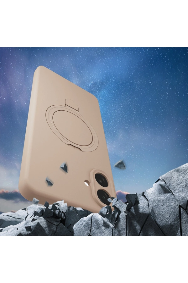 Galaxy A07 Kılıf M-safe Şarj Özellikli Standlı Zore Samara Kapak