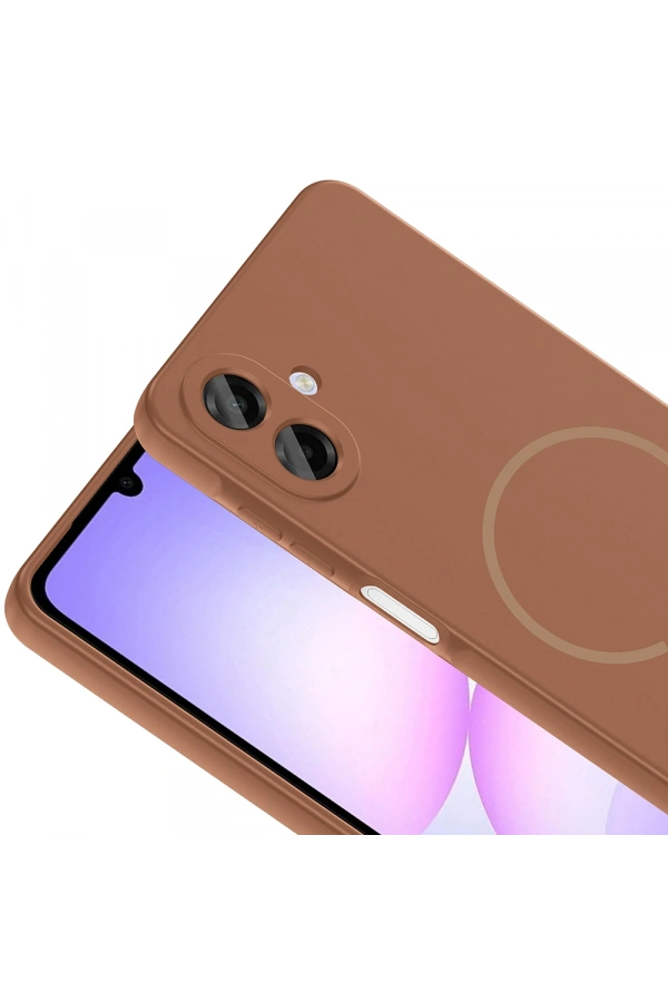 Galaxy A07 Kılıf M-safe Şarj Özellikli Zore Meta Kapak
