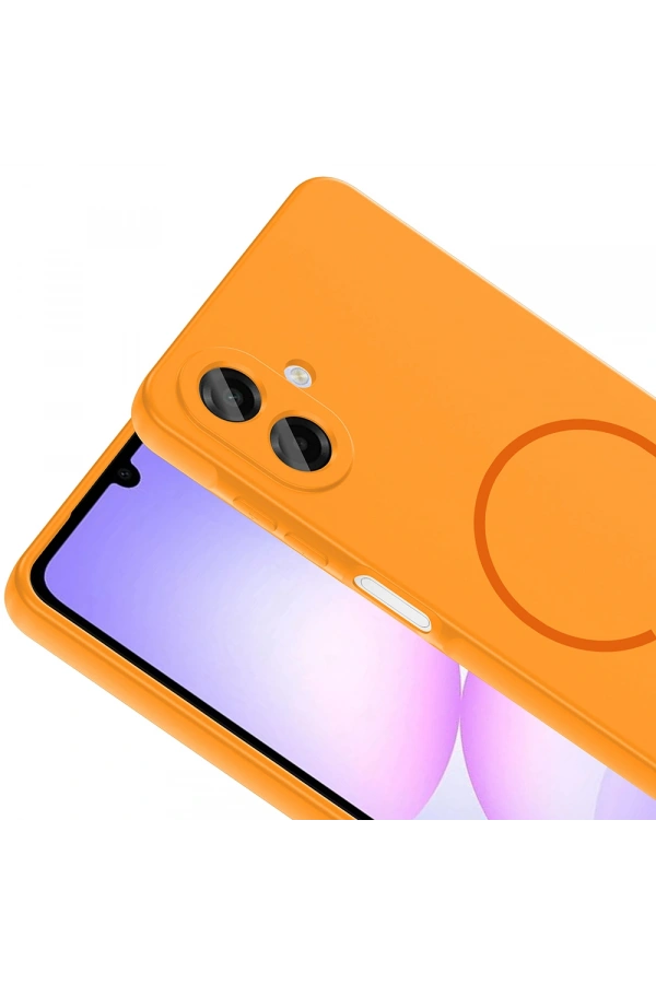 Galaxy A07 Kılıf M-safe Şarj Özellikli Zore Meta Kapak