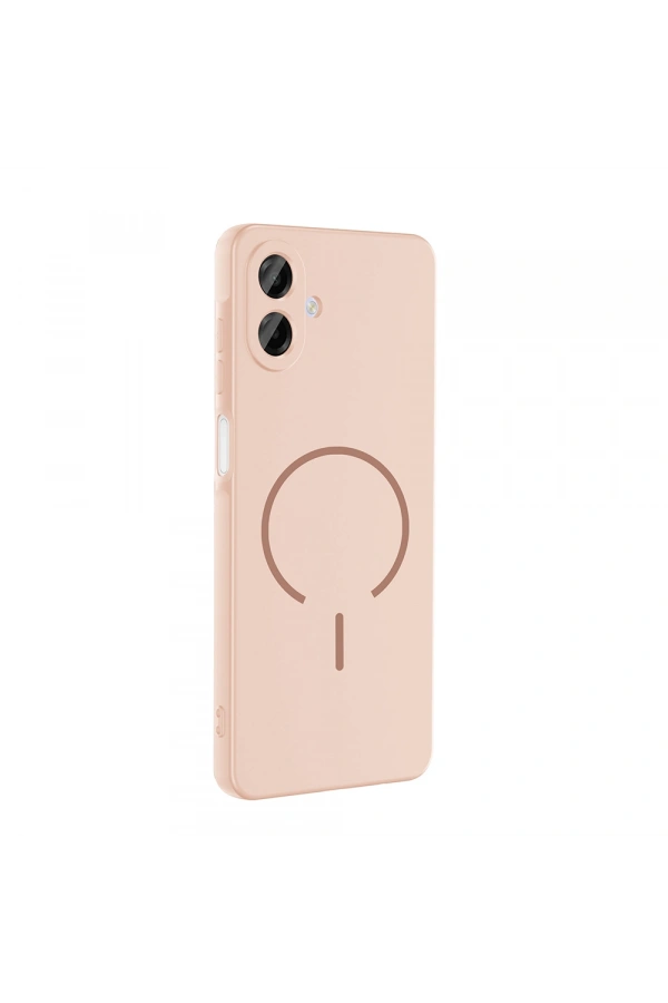 Galaxy A07 Kılıf M-safe Şarj Özellikli Zore Meta Kapak