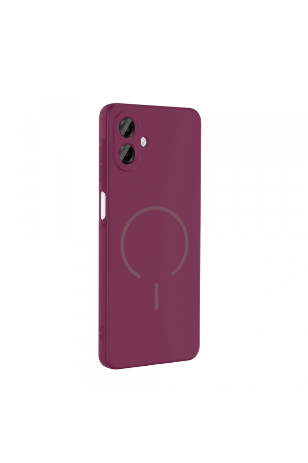 Galaxy A07 Kılıf M-safe Şarj Özellikli Zore Meta Kapak