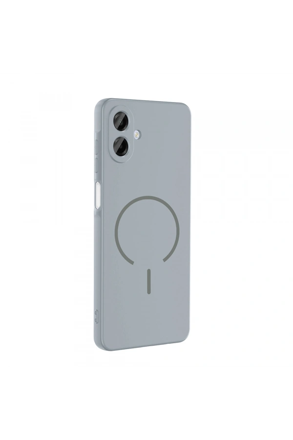 Galaxy A07 Kılıf M-safe Şarj Özellikli Zore Meta Kapak