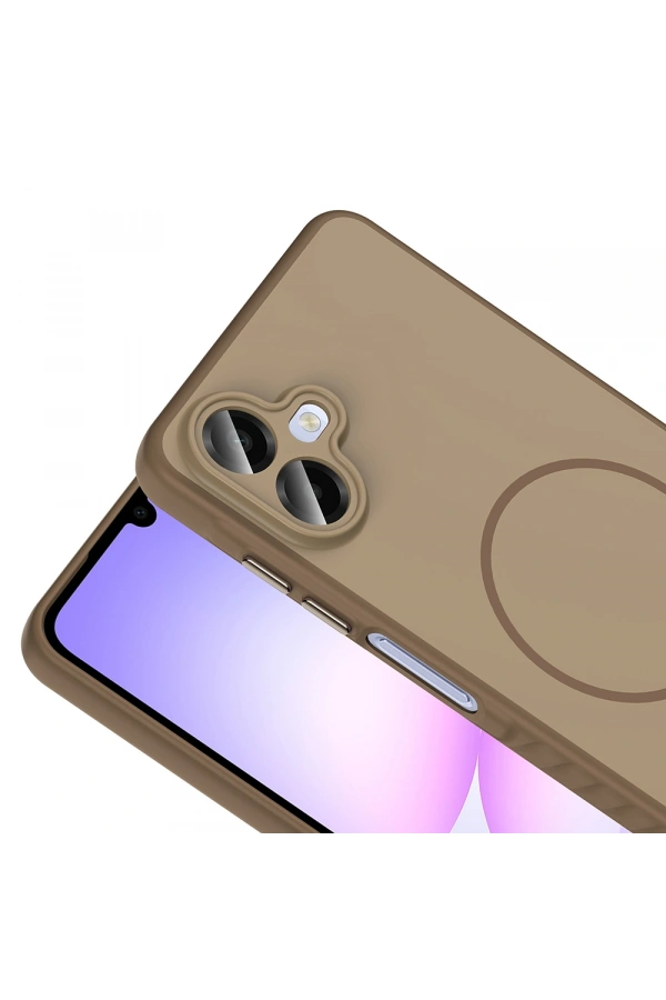 Galaxy A07 Kılıf M-safe Şarj Özellikli Zore Tea Kapak