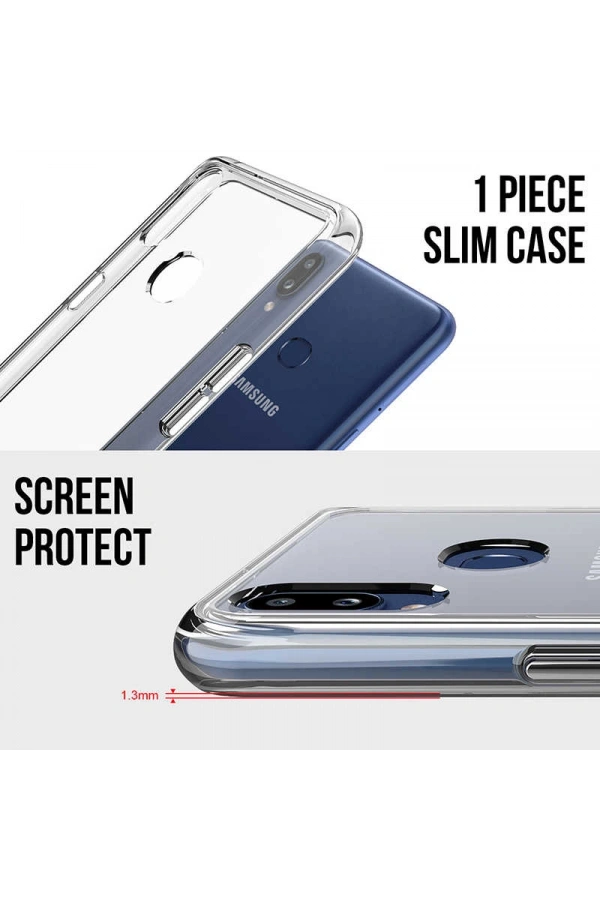 Galaxy A10S Kılıf Zore Gard Silikon