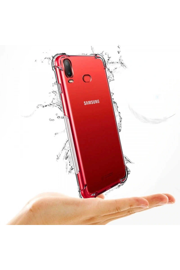 Galaxy A10S Kılıf Zore Nitro Anti Shock Silikon