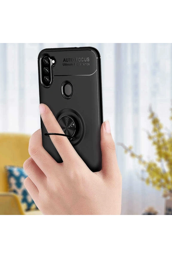 Galaxy A11 Kılıf Zore Ravel Silikon Kapak