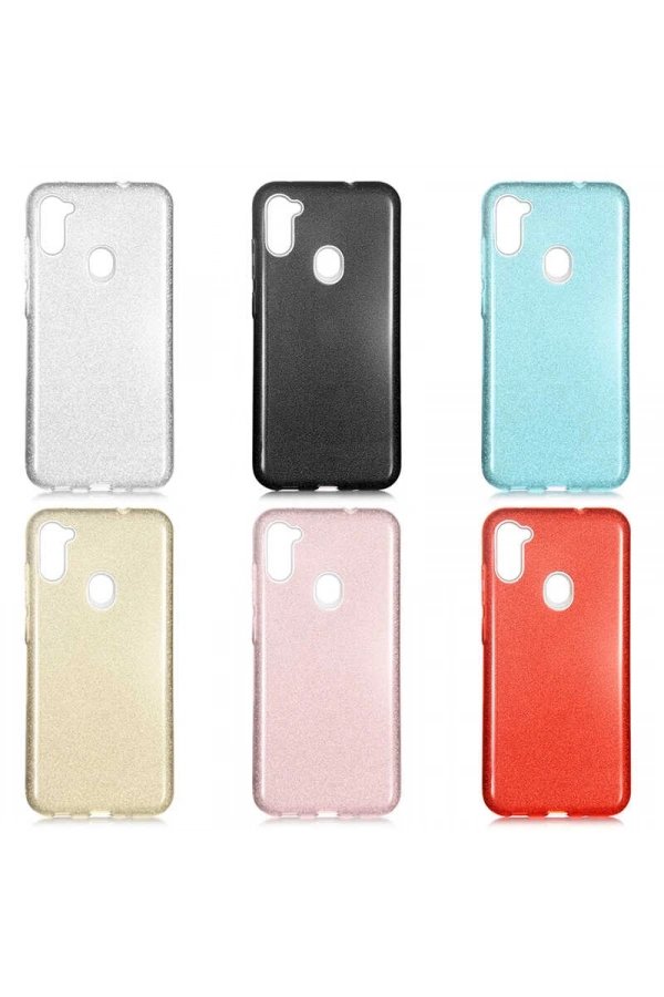 Galaxy A11 Kılıf Zore Shining Silikon