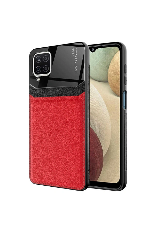 Galaxy A12 Kılıf ​Zore Emiks Kapak