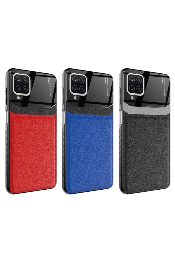 Galaxy A12 Kılıf ​Zore Emiks Kapak