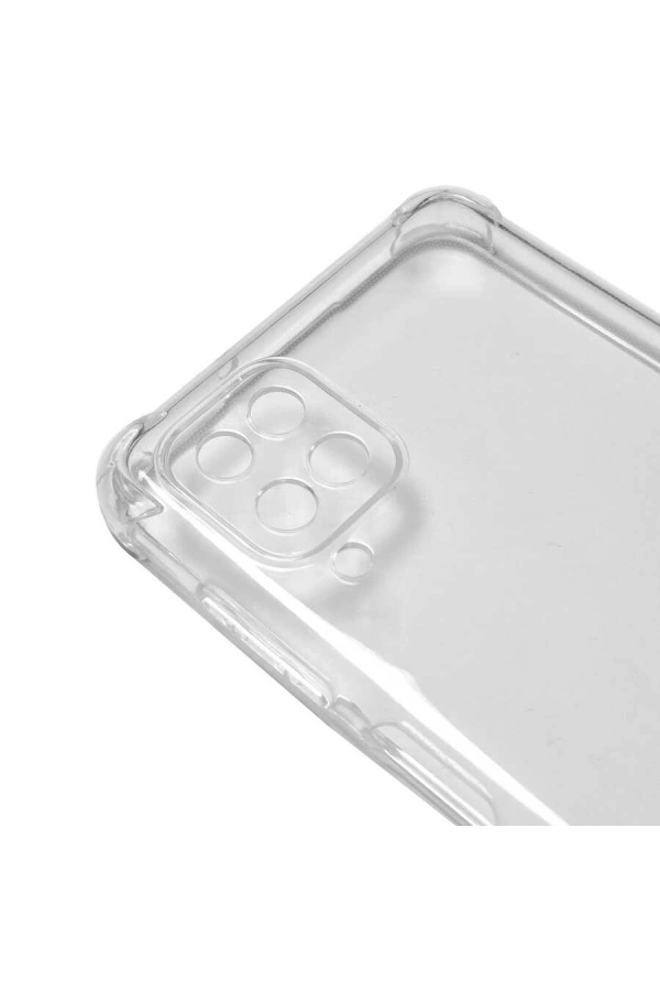 Galaxy A12 Kılıf Zore Kamera Korumalı Nitro Anti Shock Silikon