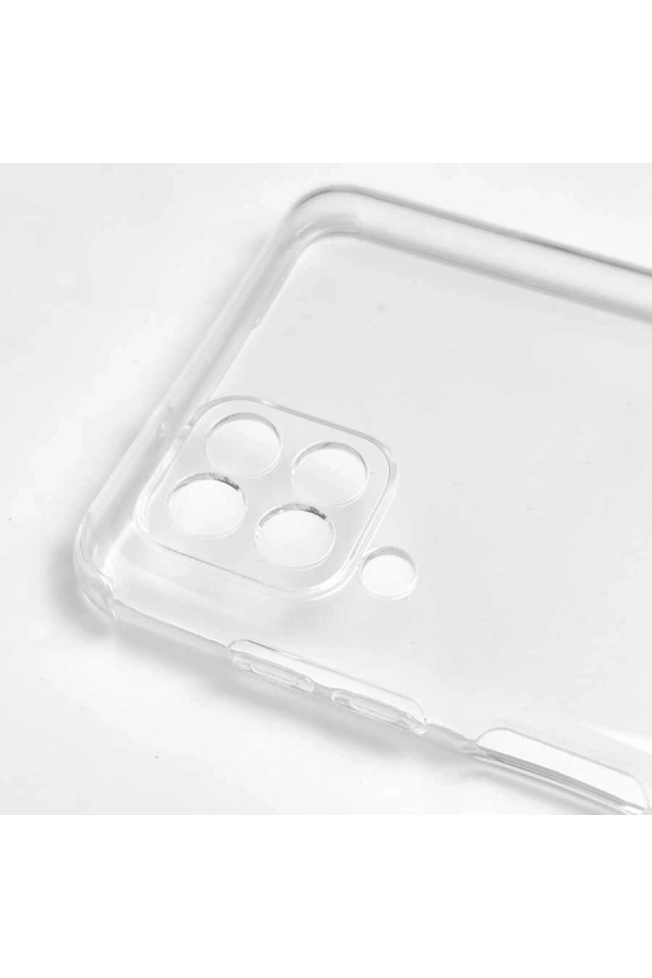 Galaxy A12 Kılıf Zore Kamera Korumalı Süper Silikon Kapak