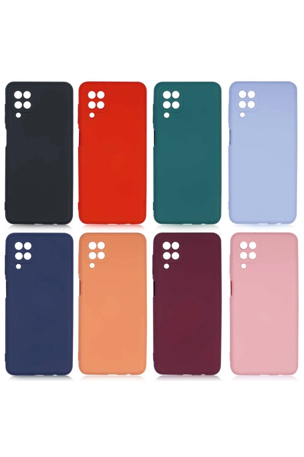 Galaxy A12 Kılıf Zore Mara Lansman Kapak