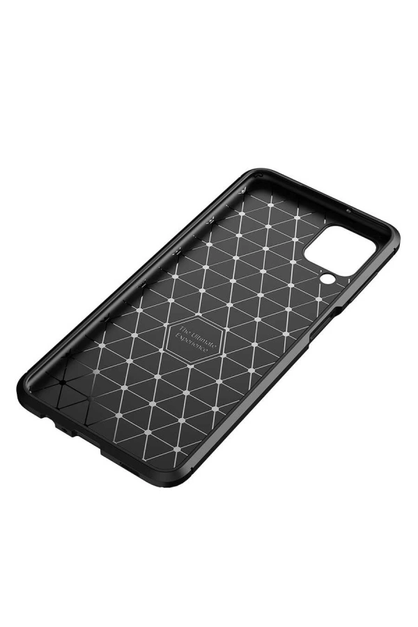 Galaxy A12 Kılıf Zore Negro Silikon Kapak