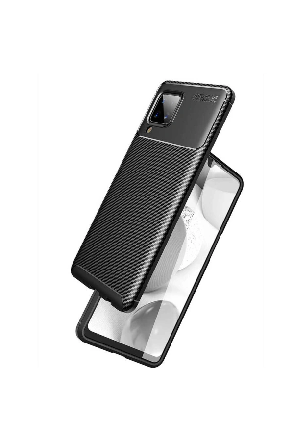 Galaxy A12 Kılıf Zore Negro Silikon Kapak
