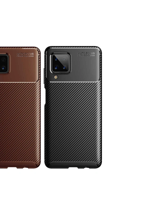 Galaxy A12 Kılıf Zore Negro Silikon Kapak