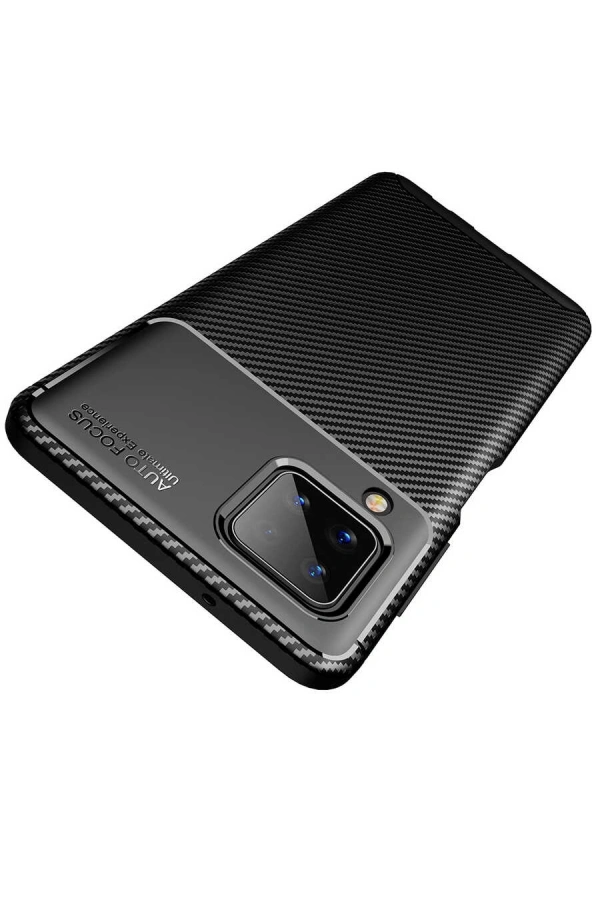 Galaxy A12 Kılıf Zore Negro Silikon Kapak