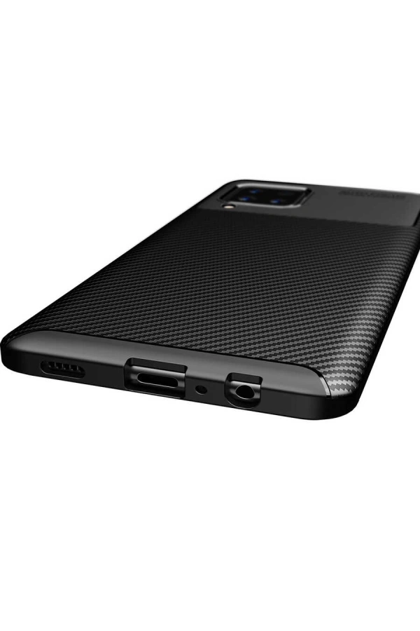 Galaxy A12 Kılıf Zore Negro Silikon Kapak