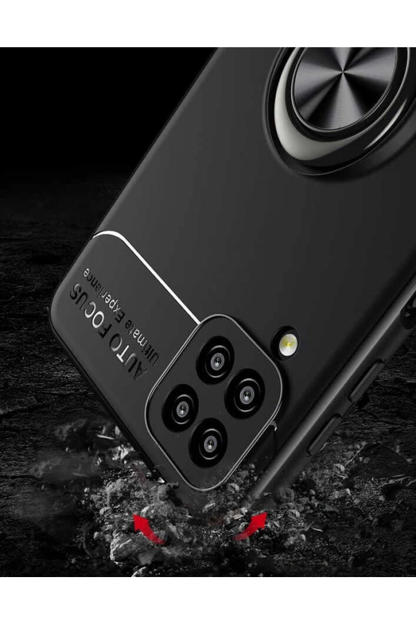 Galaxy A12 Kılıf Zore Ravel Silikon Kapak