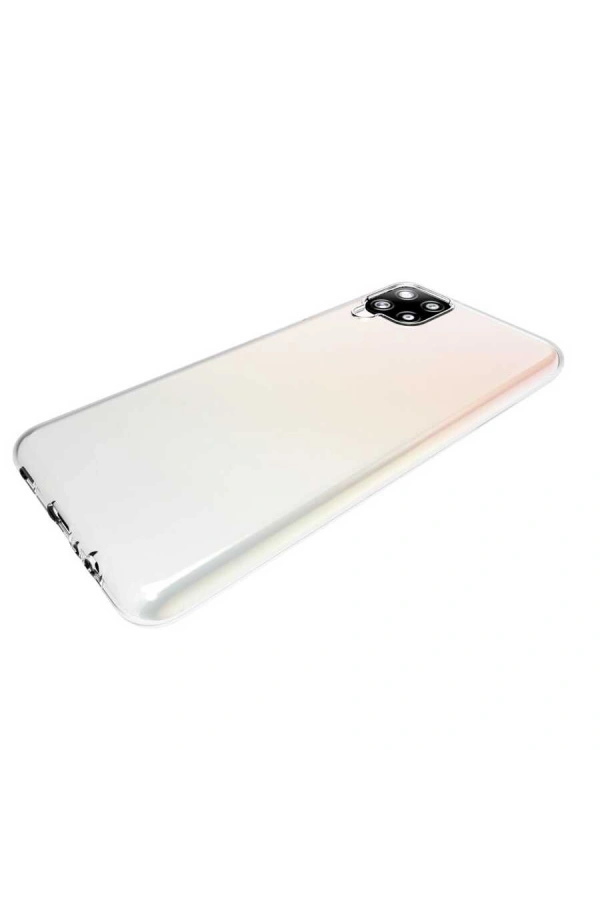 Galaxy A12 Kılıf Zore Süper Silikon Kapak