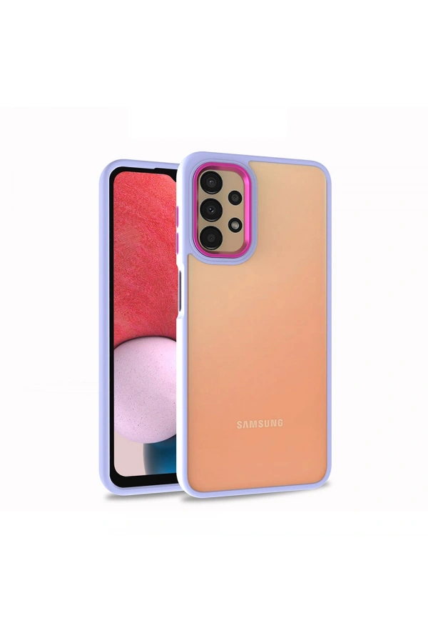 Galaxy A13 4G Kılıf Zore Flora Kapak