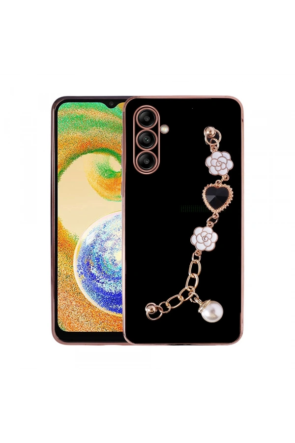Galaxy A13 5G Kılıf El Tutamaçlı Kamera Korumalı Zore Taka Silikon Kapak