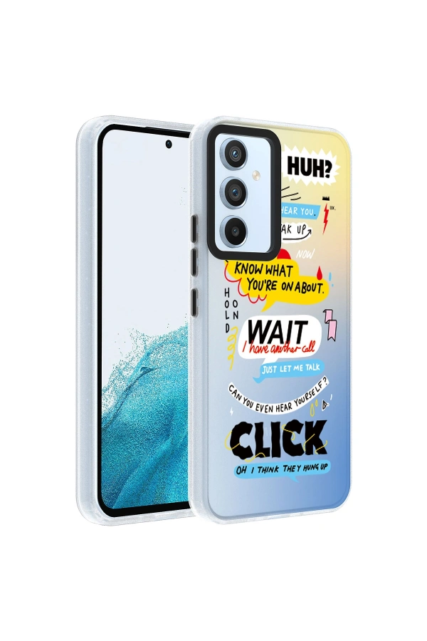 Galaxy A14 Kılıf Desenli Zore Dragon Sert Kapak