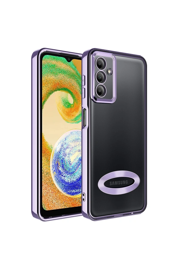 Galaxy A14 Kılıf Kamera Korumalı Logo Gösteren Zore Omega Kapak