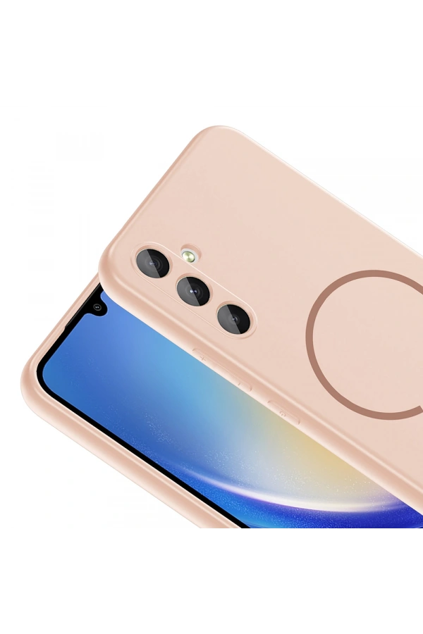 Galaxy A14 Kılıf M-safe Şarj Özellikli Zore Meta Kapak