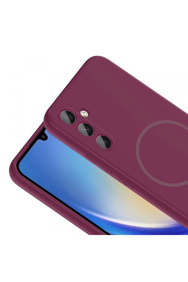 Galaxy A14 Kılıf M-safe Şarj Özellikli Zore Meta Kapak