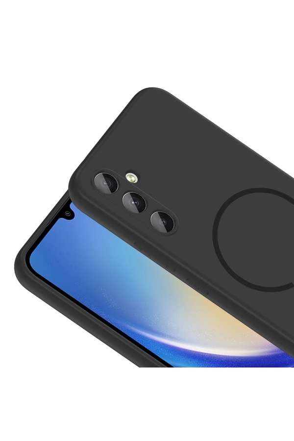 Galaxy A14 Kılıf M-safe Şarj Özellikli Zore Meta Kapak