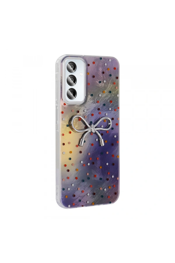 Galaxy A15 Kılıf Kamera Korumalı Figürlü Zore Ponti Silikon Kapak