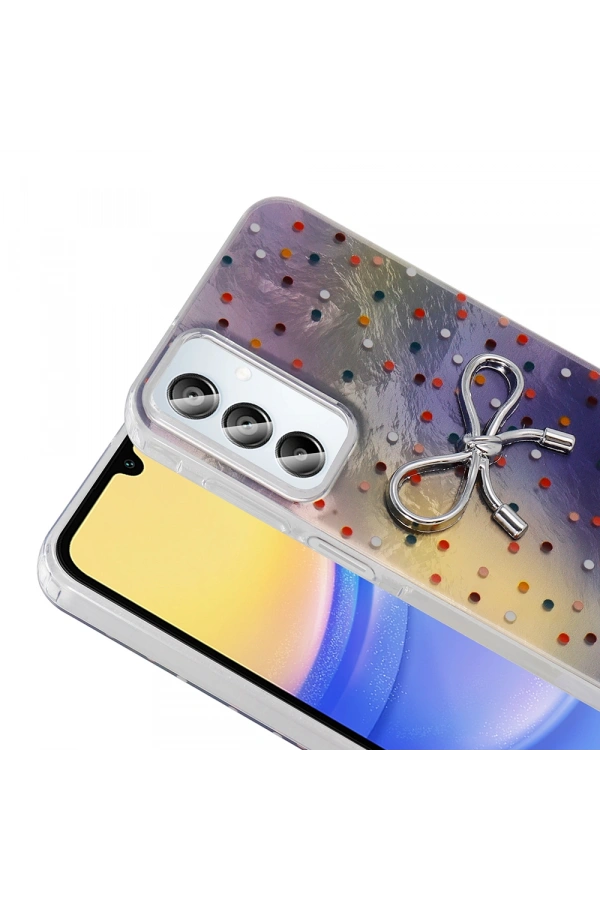Galaxy A15 Kılıf Kamera Korumalı Figürlü Zore Ponti Silikon Kapak