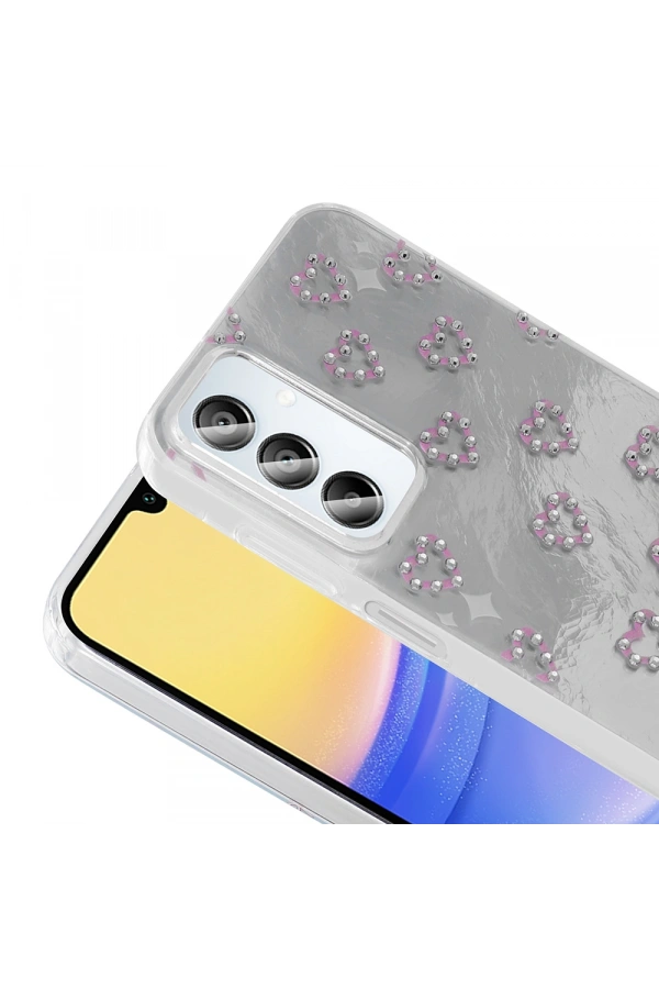 Galaxy A15 Kılıf Kamera Korumalı Figürlü Zore Ponti Silikon Kapak