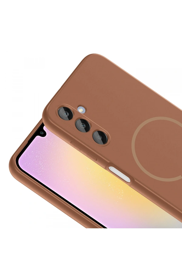 Galaxy A15 Kılıf M-safe Şarj Özellikli Zore Meta Kapak
