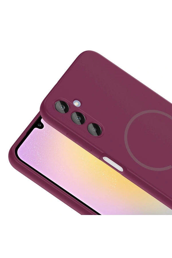 Galaxy A15 Kılıf M-safe Şarj Özellikli Zore Meta Kapak