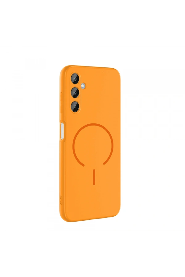 Galaxy A15 Kılıf M-safe Şarj Özellikli Zore Meta Kapak