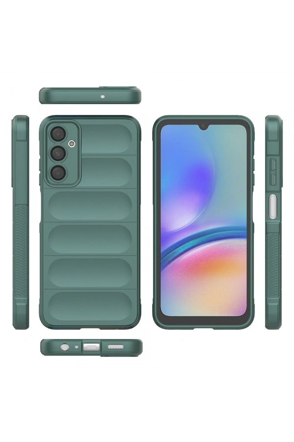 Galaxy A16 Kılıf Esnek TPU Oyuklu Arka Yüzey Tasarımlı Zore Etnik Silikon Kapak
