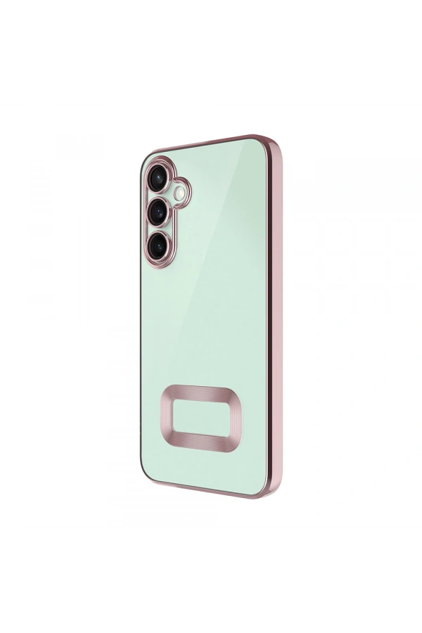 Galaxy A16 Kılıf Kamera Korumalı Logo Gösteren Zore Omega Kapak