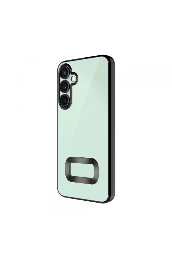 Galaxy A16 Kılıf Kamera Korumalı Logo Gösteren Zore Omega Kapak