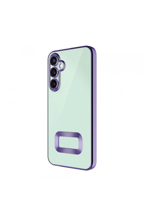 Galaxy A16 Kılıf Kamera Korumalı Logo Gösteren Zore Omega Kapak