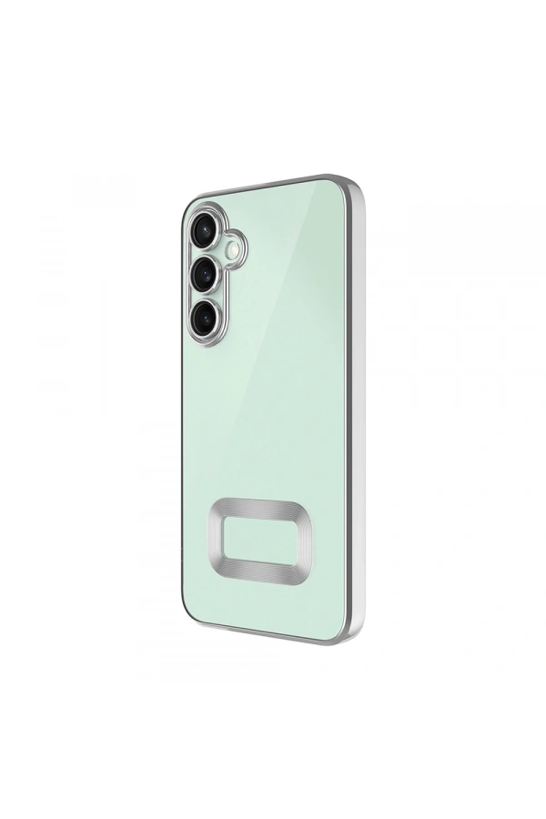 Galaxy A16 Kılıf Kamera Korumalı Logo Gösteren Zore Omega Kapak