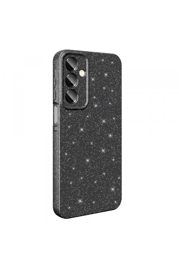 Galaxy A16 Kılıf Kamera Korumalı Simli Lüks Zore Koton Kapak