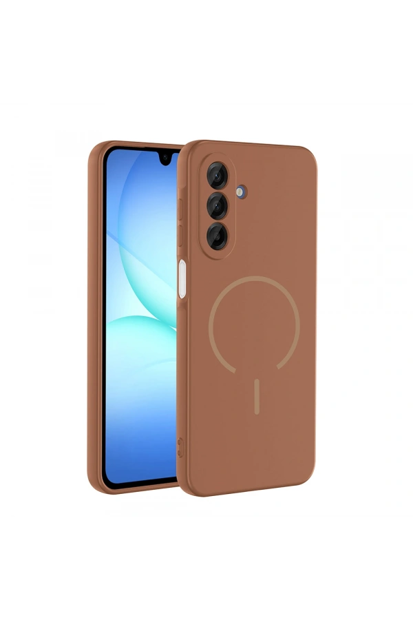 Galaxy A16 Kılıf M-safe Şarj Özellikli Zore Meta Kapak