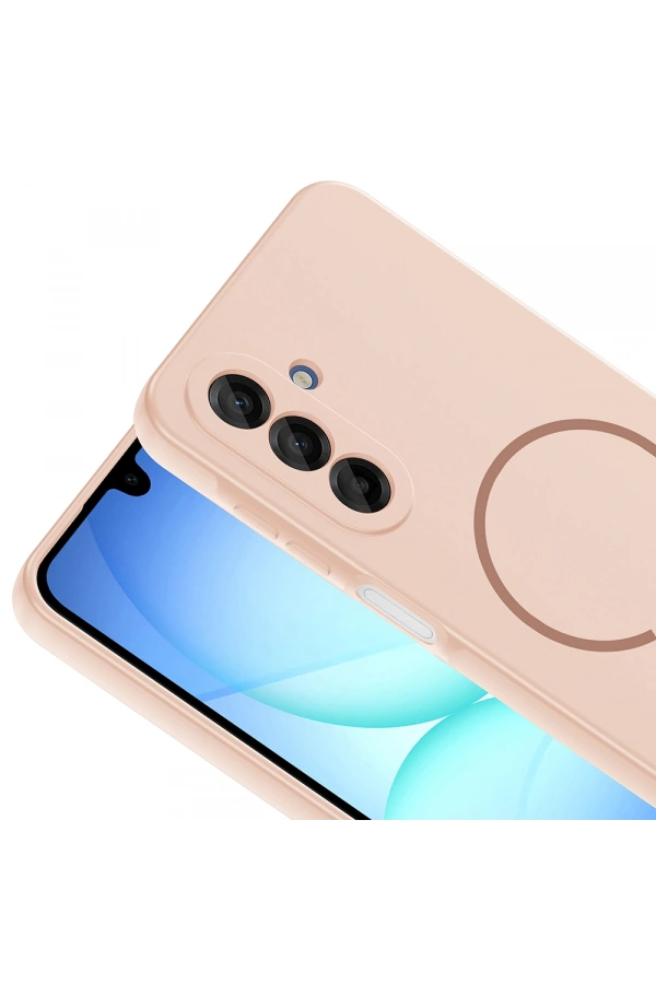Galaxy A16 Kılıf M-safe Şarj Özellikli Zore Meta Kapak